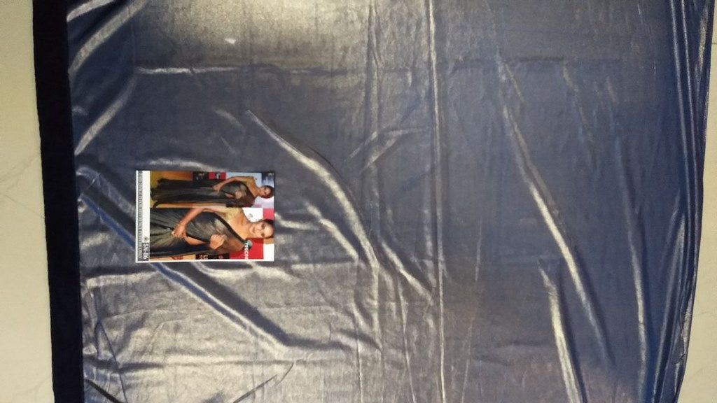 Bollywood style black smoke shiny partywear saree