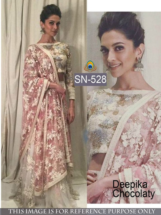 bollywood style embroidered lehenga