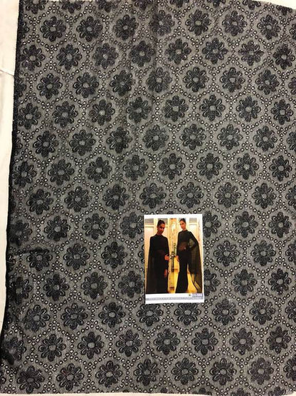 Bollywood style partywear black saree