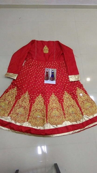 Designer Heavy embroidered anarkali suit