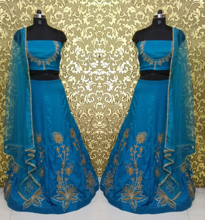designer Rama embroidered ceremonial lehenga