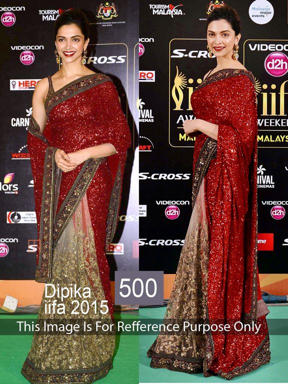 dipika gorgeous ifa award saree
