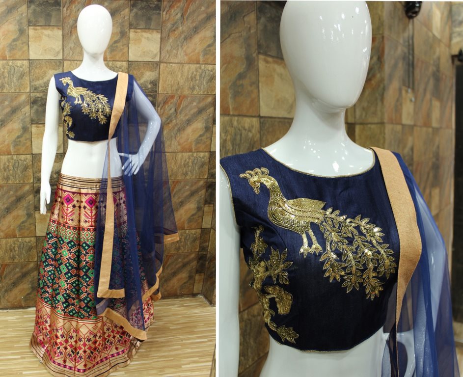Fabulous Multicolor printed Ceremonial lehenga