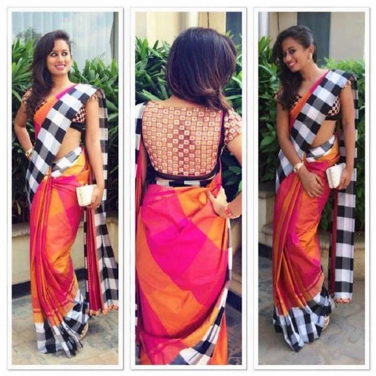 Fabulous Multicolor Printed Ceremonial Saree