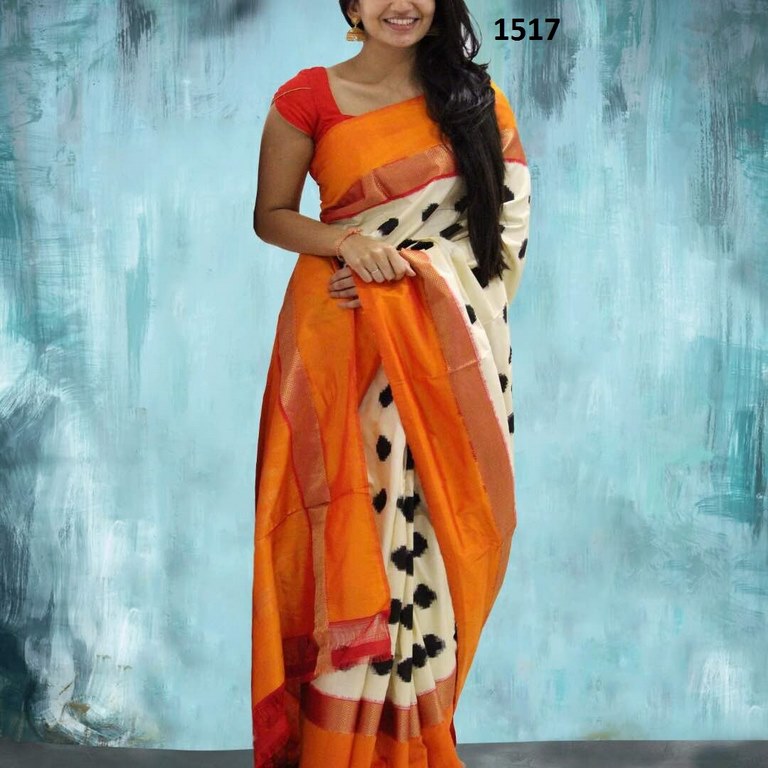 Fabulous Multicolor Printed Ceremonial Saree