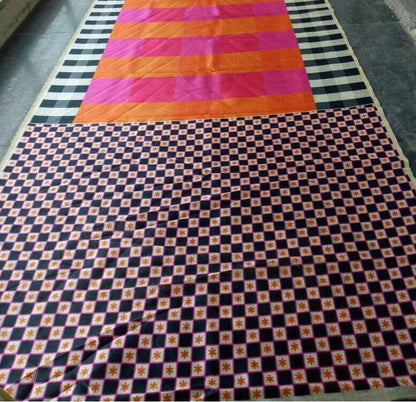 Fabulous Multicolor Printed Ceremonial Saree