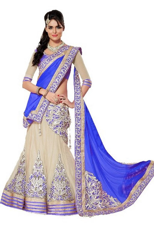 female fashion navratri special patch butta work Georgette lehenga choli