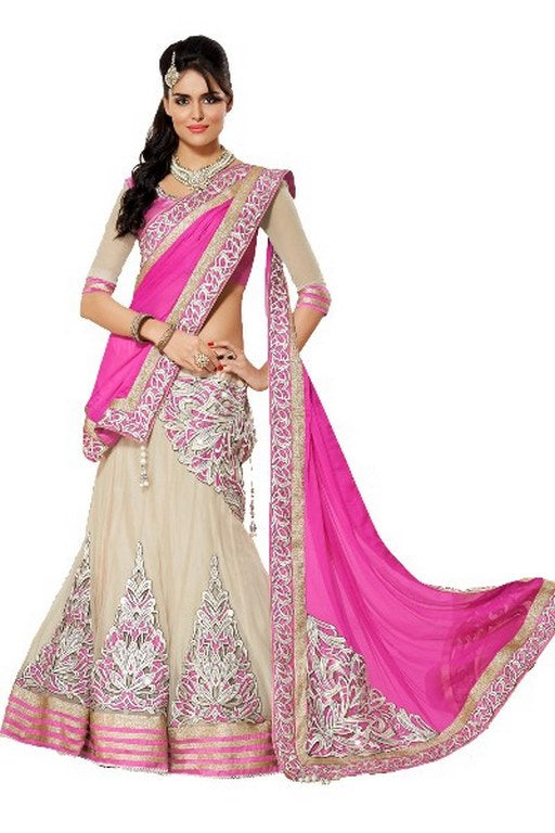 female fashion navratri special patch butta work Georgette lehenga choli