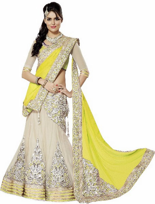 female fashion navratri special patch butta work Georgette lehenga choli