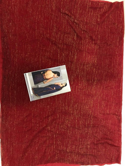 Gorgeous blue embroidered partywear saree