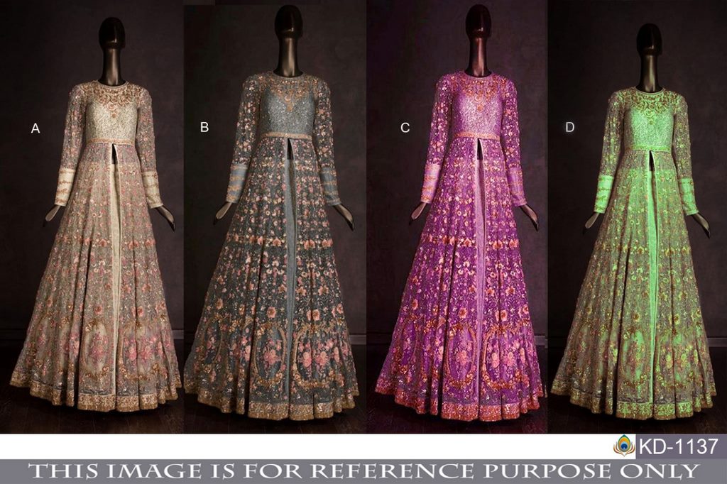 Gorgeous embroidered ceremonial gown