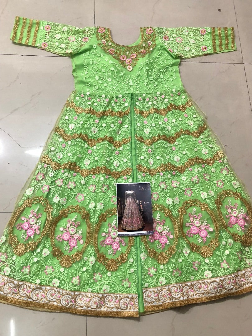 Gorgeous embroidered ceremonial gown