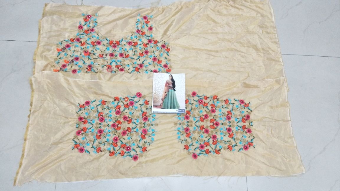 Gorgeous embroidered green bridal ceremonial lehenga