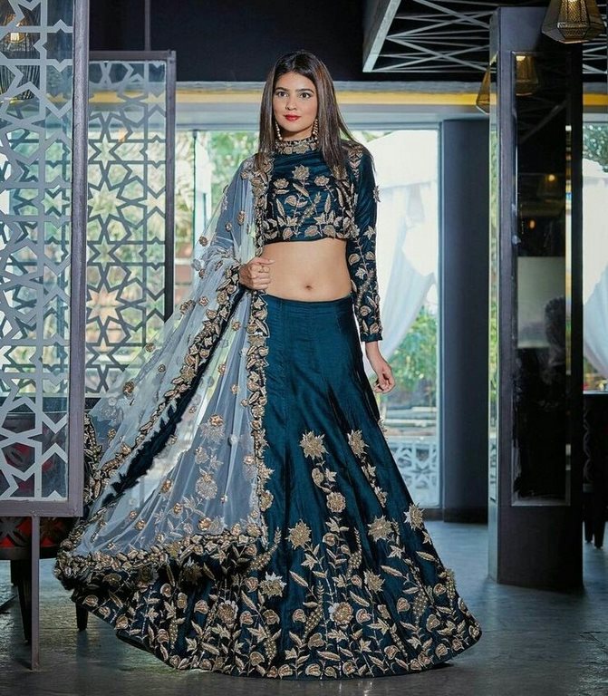 Gorgeous embroidered Wedding lehenga