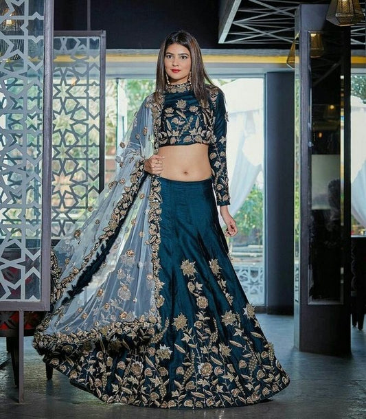 Gorgeous embroidered Wedding lehenga