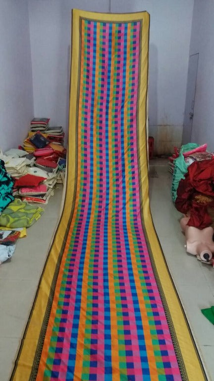 Gorgeous Multicolor Party wear Saree