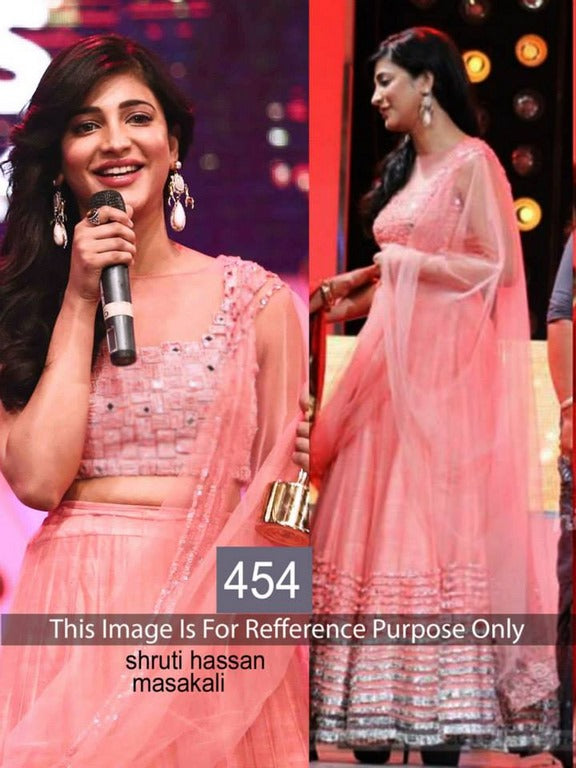 Gorgeous pink embroidered lehenga