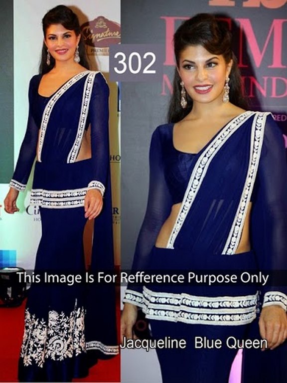 JEQULINE BLUE BEAUTY LEHNGA