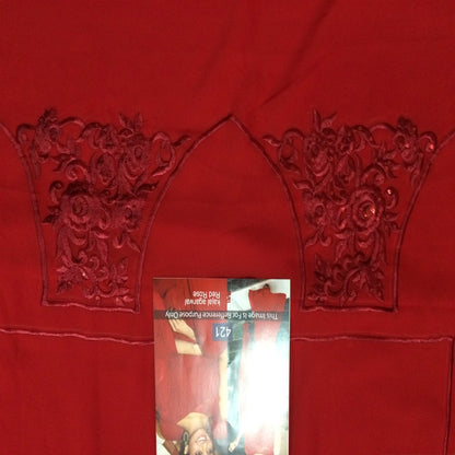 kajal agarwal beautiful red saree