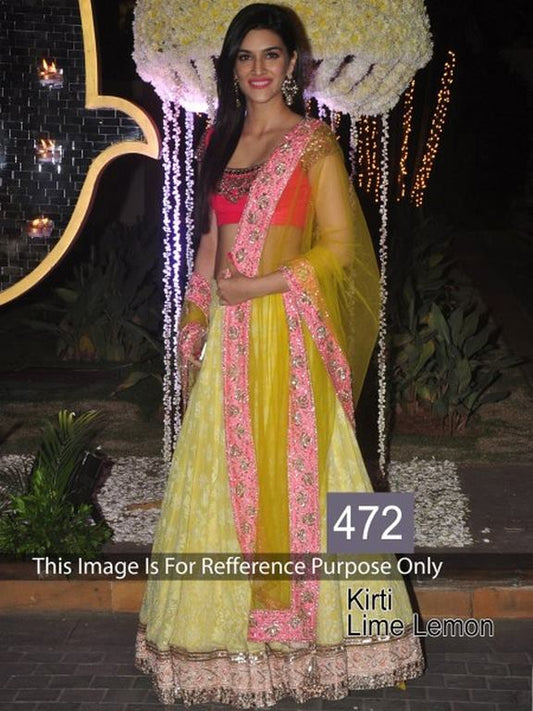 KIRTI LIME LEMON LEHENGA