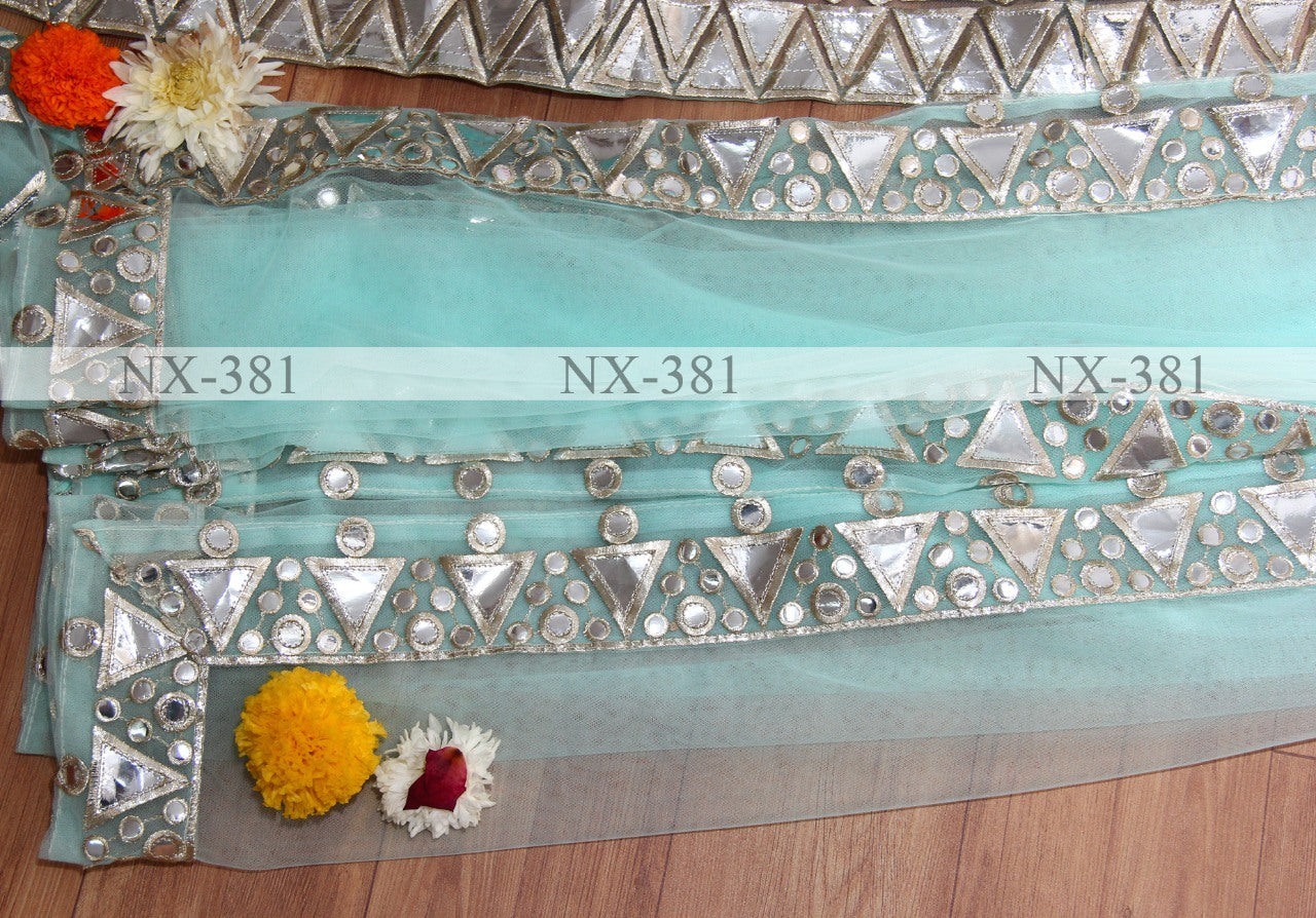 Light sea green wedding lehenga choli