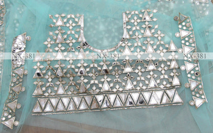 Light sea green wedding lehenga choli