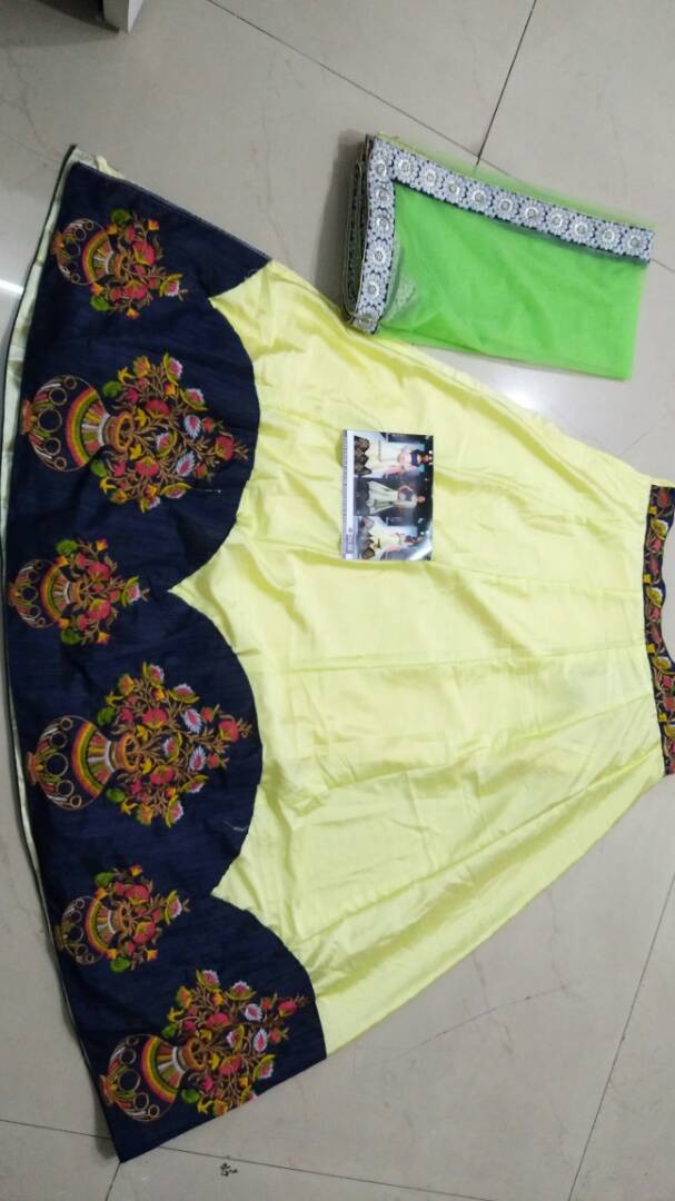 light yellow joya silk beautifully embroidered lehenga choli