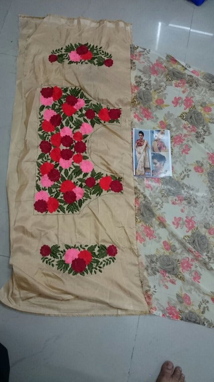 Mahaveer bollywood style ceremonial saree