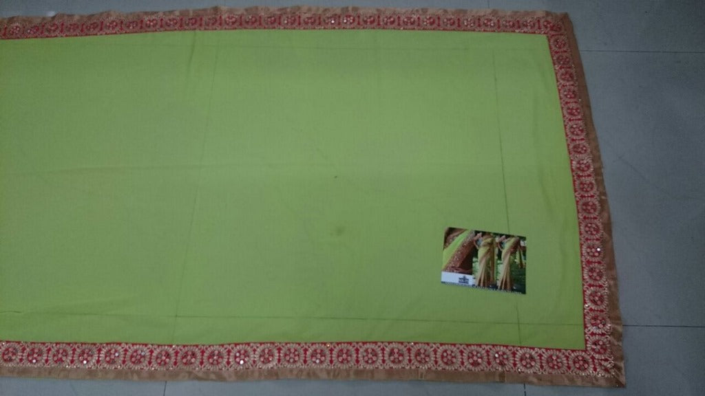 mahaveer coffee ceremonial embroidered saree