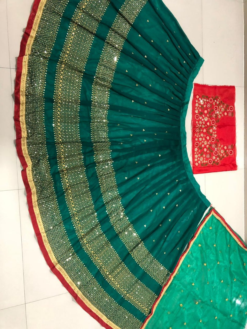 Maroon sequence embroidered wedding lehenga choli