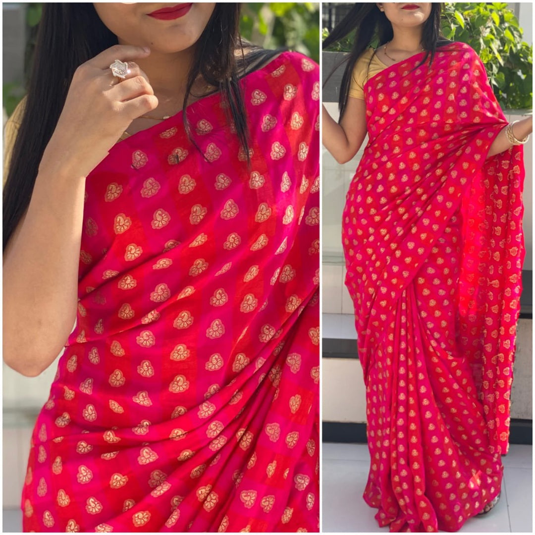 multicolor sana silk saree