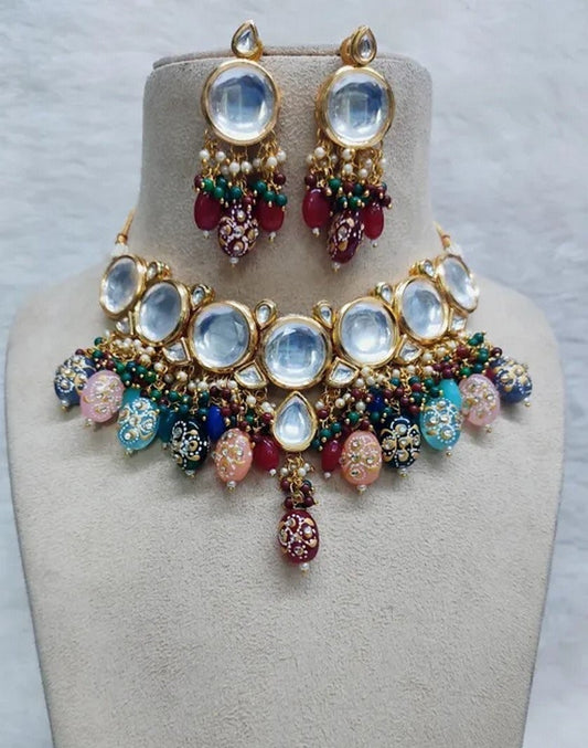 Multy round Jewellery Set