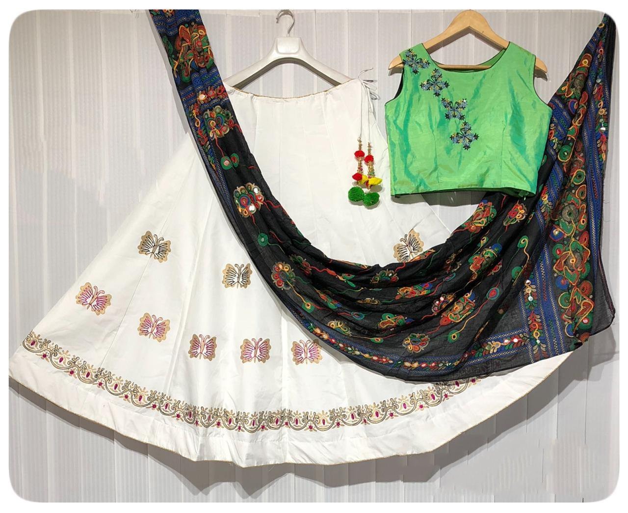 Navratri special embroidered festive chaniya choli for garba