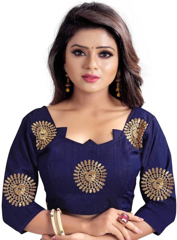 orange 2 tone paper silk beautiful embroidered zalar pallu saree with satin blouse