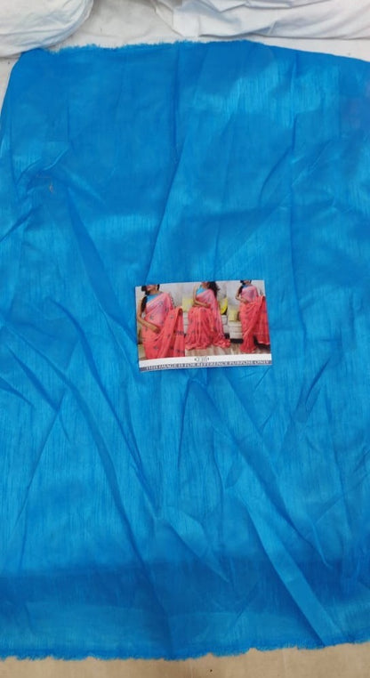 Pink georgette pedding embroidered ceremonial saree