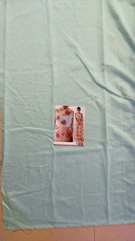 Preety look embroidered peach ceremonial saree