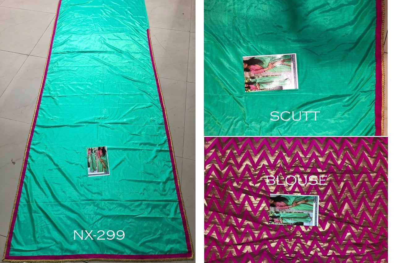 Rama sana silk beautiful festival wear saree