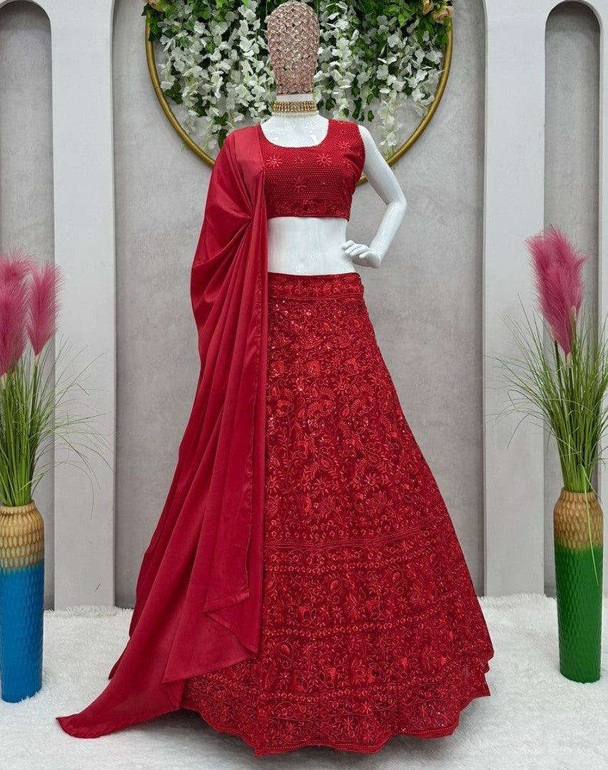 Red designer kareena kapoor bollywood wedding lehenga choli