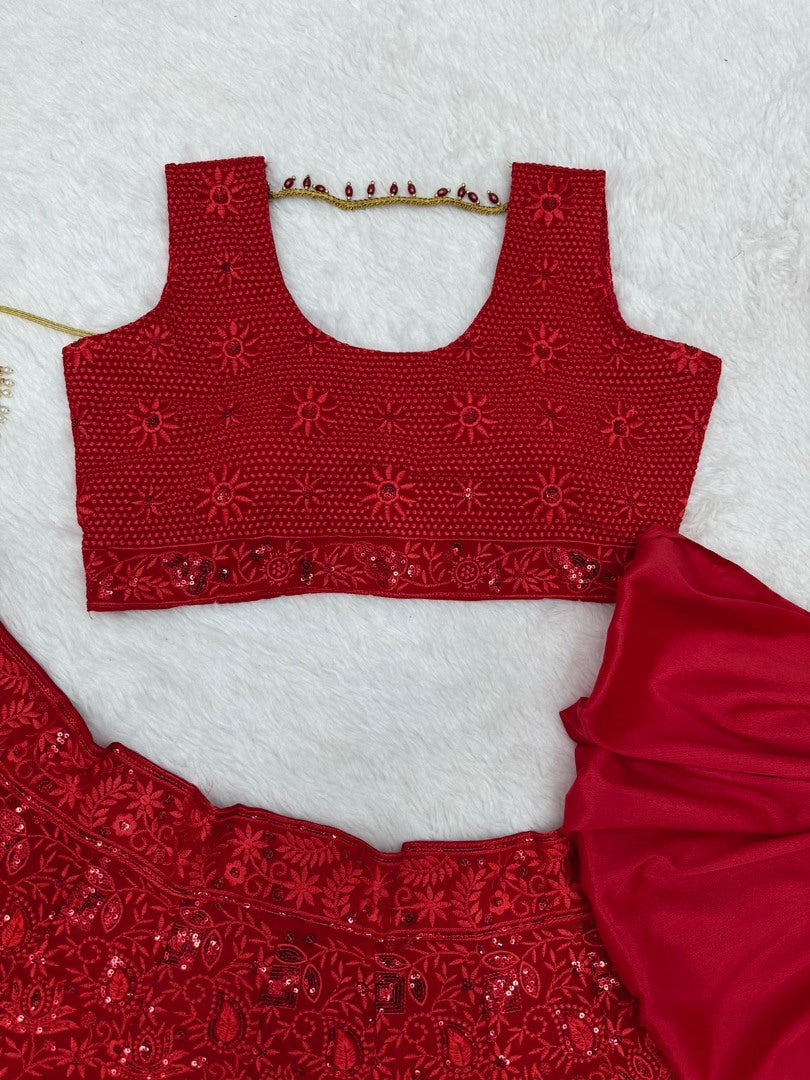 Red designer kareena kapoor bollywood wedding lehenga choli