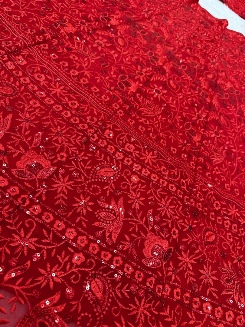 Red designer kareena kapoor bollywood wedding lehenga choli