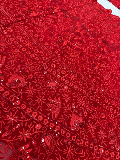 Red designer kareena kapoor bollywood wedding lehenga choli