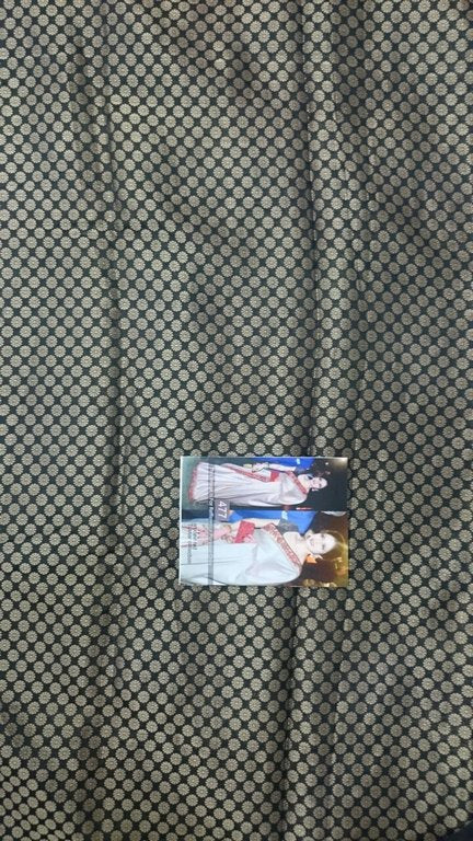 shridevi royal tussar red border saree