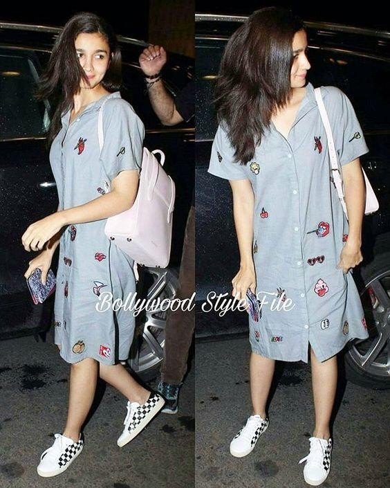 sky blue muslin silk bollywood printed kurti