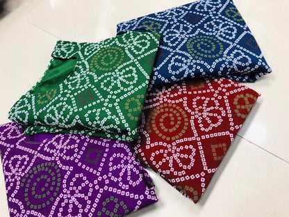 style studio Beautiful bandhni printed salwar suit