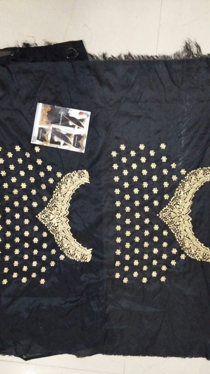 Stylist Black embroidered Ceremonial Saree