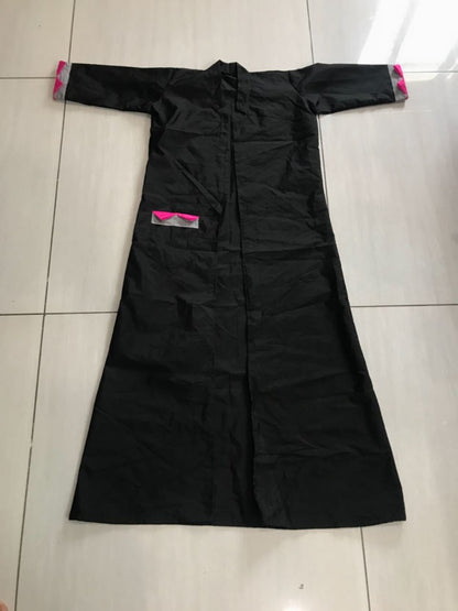 stylist black tapeta silk suit with plazzo and shrug