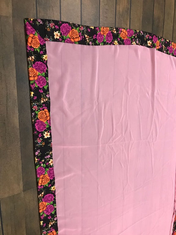 Stylist Georgette saree with digital print border