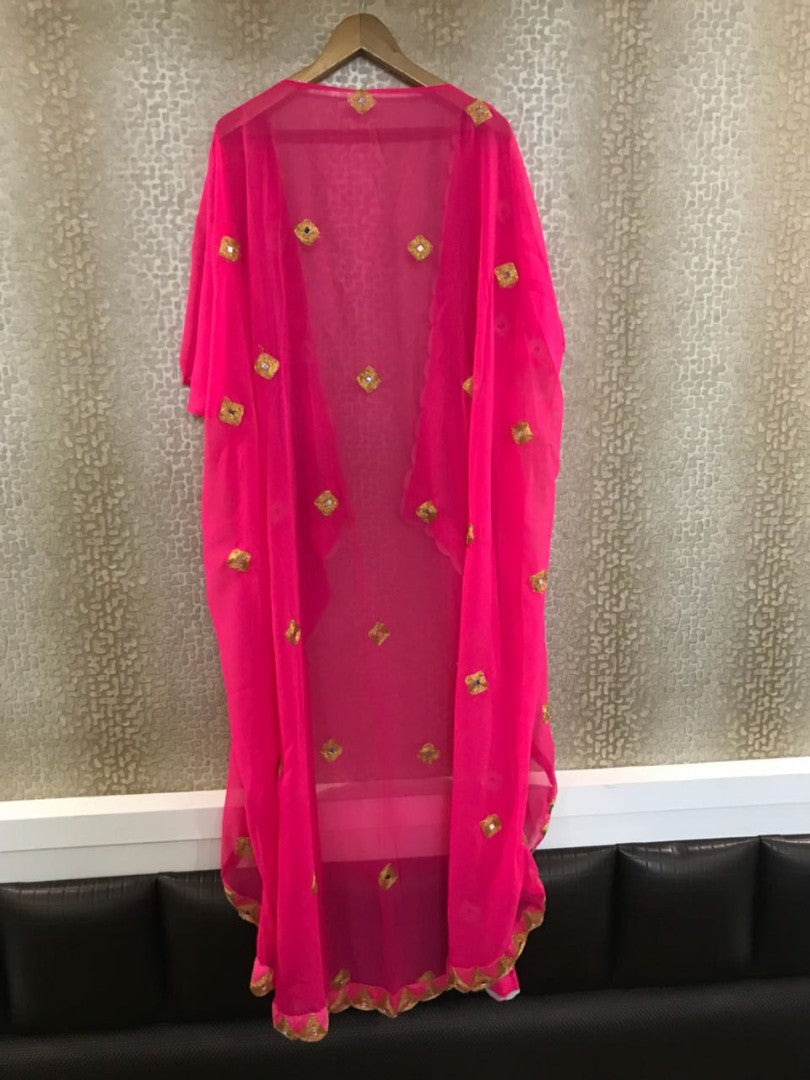 Stylist indowestern multicolor dhoti style salwar suit