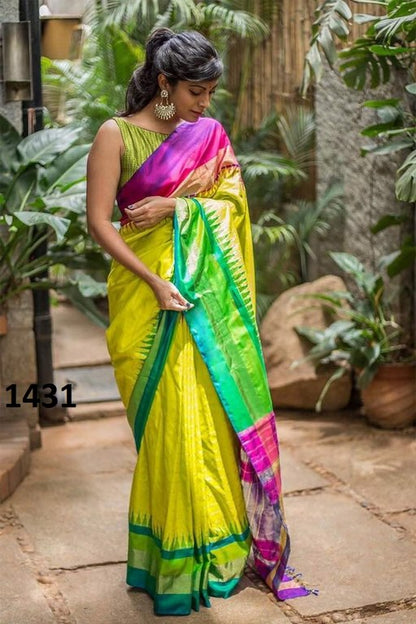 Stylist Multicolor Printed Ceremonial Saree