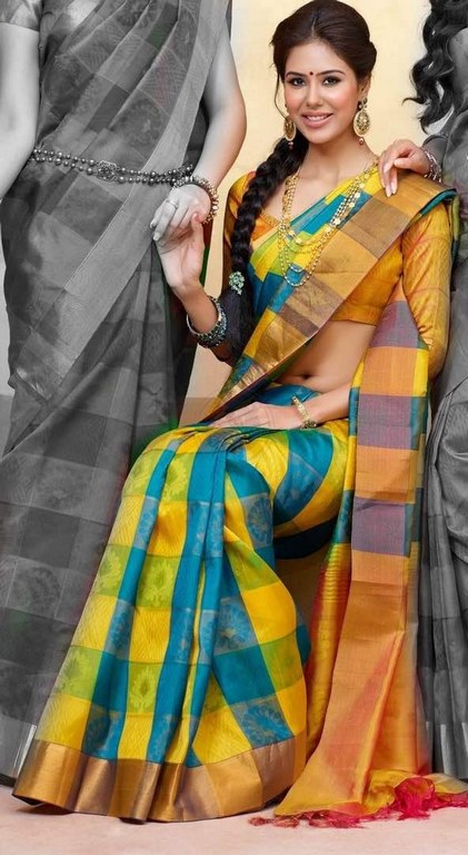 Stylist Multicolor Printed Ceremonial Saree